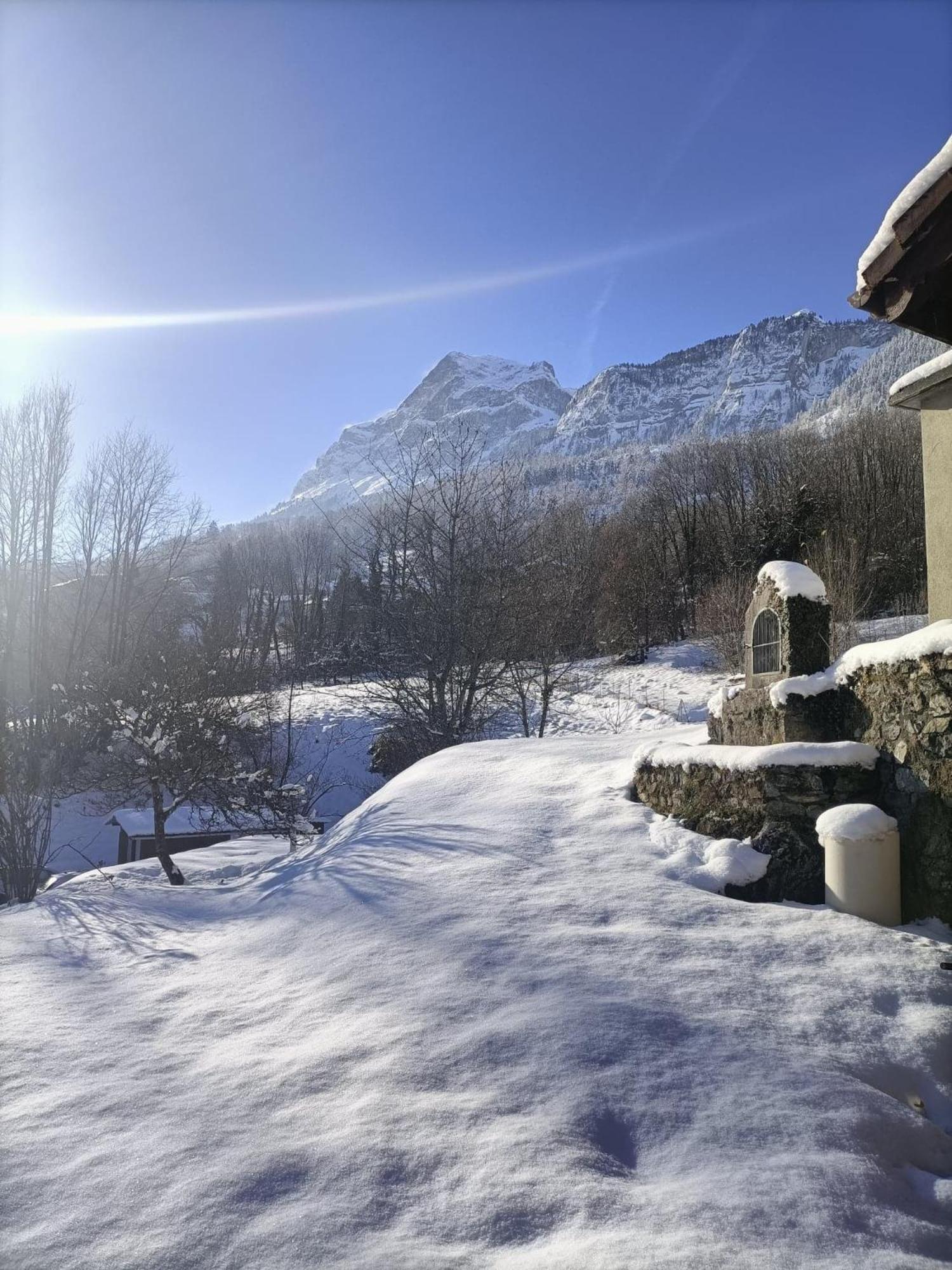Appartement Cozy 100M2 Dans Chalet Savoyard Magland Екстериор снимка